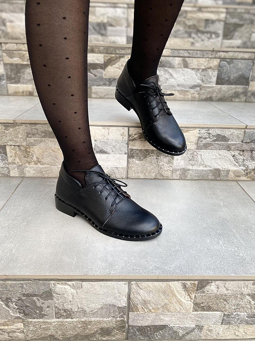 YDG-bellini Туфлі жіночі YDG-bellini 18405 чорні (весна-осінь, шкіра натуральна) (2048) лише 37 Коломия - фото 8