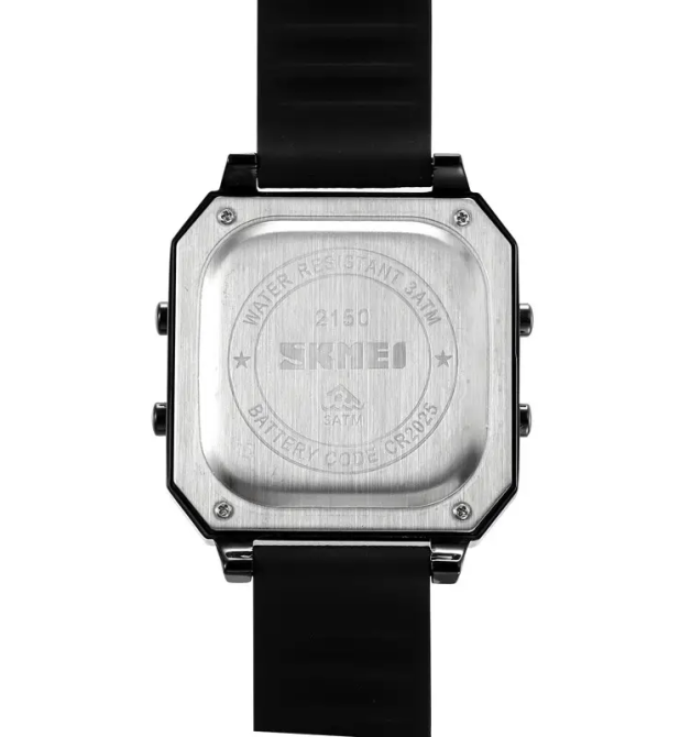 Годинник чоловічий спортивний наручний Skmei 2150 Чорний Київ - фото 7