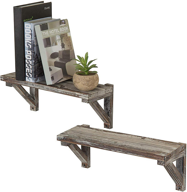 Настінна книжкова полиця "Лоліта" браш Миколаїв - фото 2