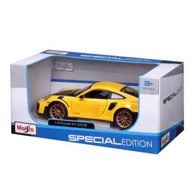 Машина Maisto Porsche 911 GT2 RS жовтий 124 (31523 yellow) Вінниця