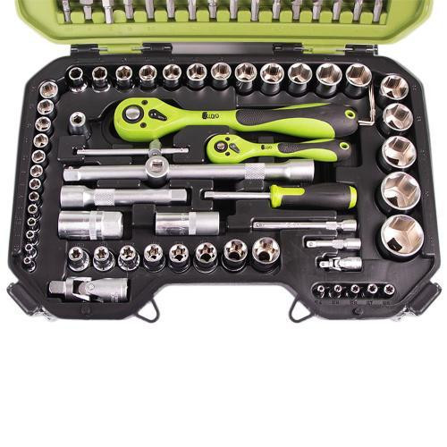 Hабір інструменту  Alloid 1/2" и 1/4" 6-гр.108 предметов (TS-108) Одеса - фото 8