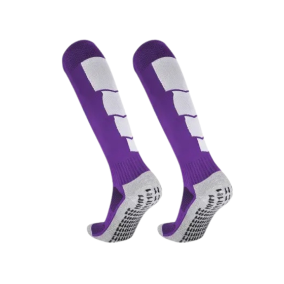 Гетри спортивні, футбольні, тренувальні, ігрові з антиковзаючим покриттям фіолетові ,розмір L Кам'янець-Подільський