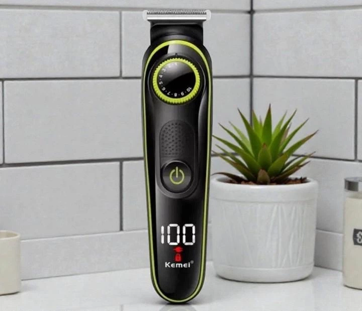 Машинка для стрижки 5в1 Kemei KM-696, триммер для волосся, бороди, носа та вух, регулювання 1-10 мм Одеса - фото 3