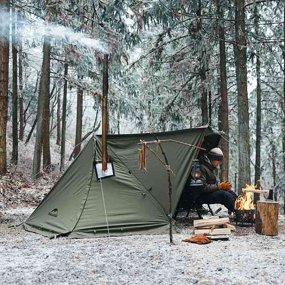 Тент Naturehike NH21YW157, темно-зелений Київ