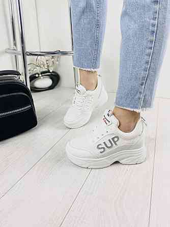 No brend Кросівки жіночі 189-5 білі (весна-літо, сітка+еко-шкіра) (3171) 37р.38р.39р. Коломыя