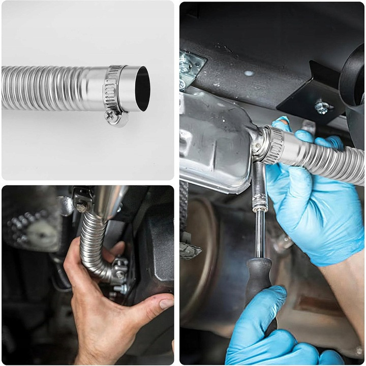 Выхлопная труба для генератора ,обогревателя 200 см х 24 мм Mar-Pol (M8095012) Нововолынск - изображение 6