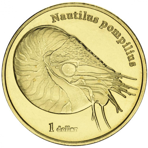 Муреа 1 доллар 2018 «Наутилус Помпилиус» UNC Полтава - фото 1