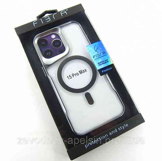 Iphone 15 Pro Max Чохол бампер Magsafe (титаніум) Одеса