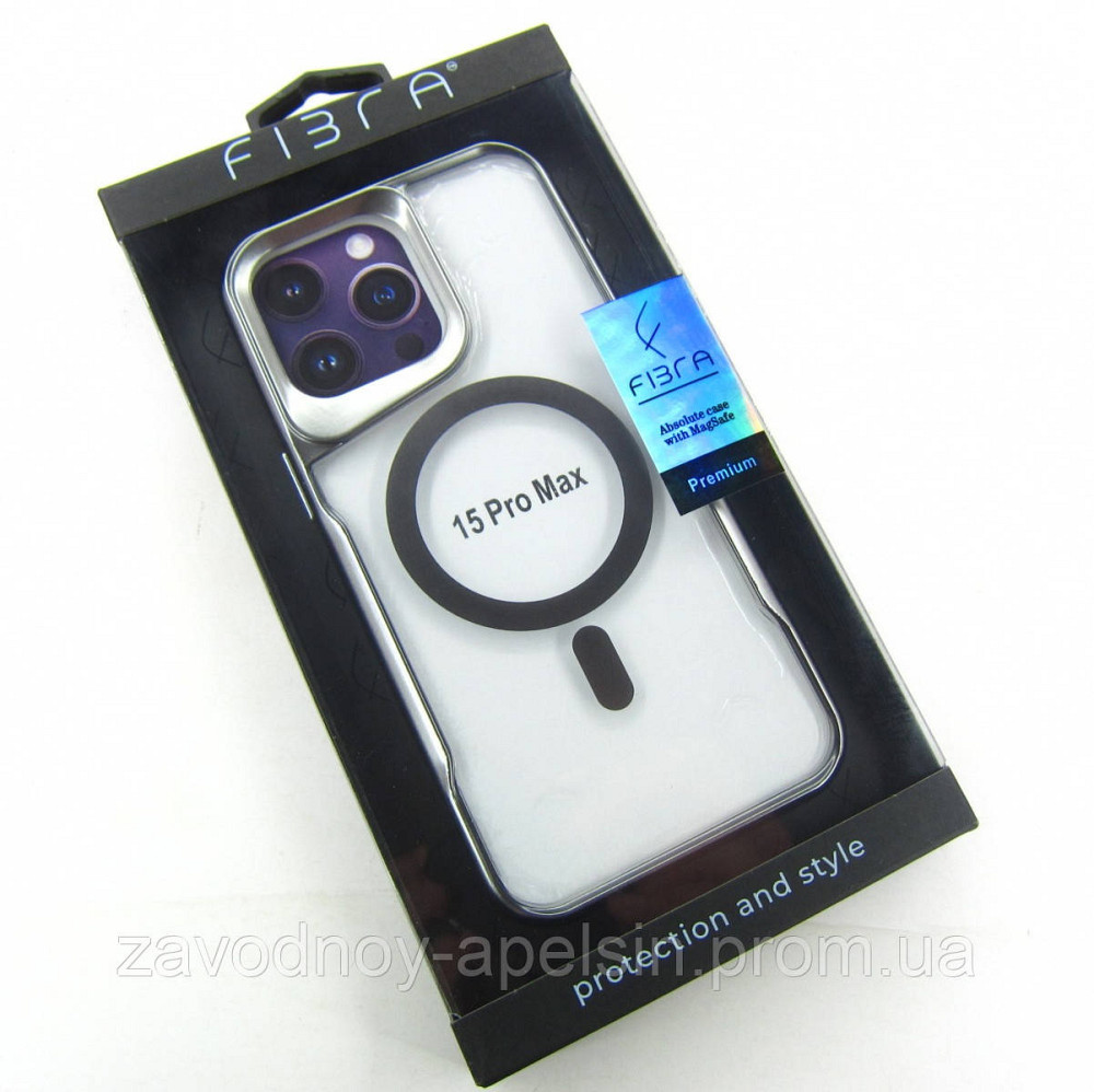 Iphone 15 Pro Max Чохол бампер Magsafe (титаніум) Одеса - фото 2