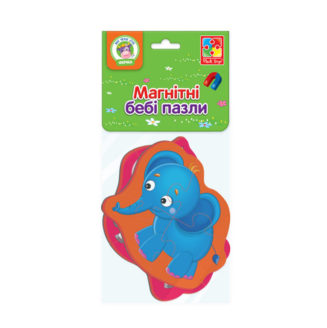 Магнитные беби пазлы 
