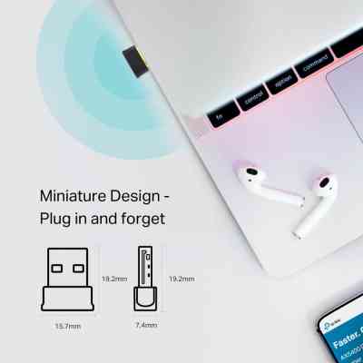 Мережева карта Wi-Fi TP-Link Archer T2UB nano (ARCHER-T2UB-NANO) Вінниця