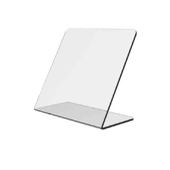 Акриловая подставка EKOSTAR  под QR код 110х110мм Киев