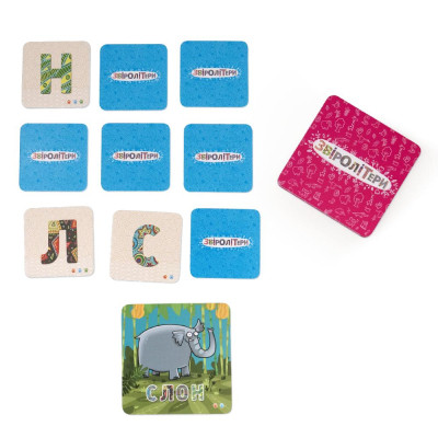 Настольная игра The Brainy Band Зверобуквы ( украинский язык) (УКР008) Винница - изображение 4