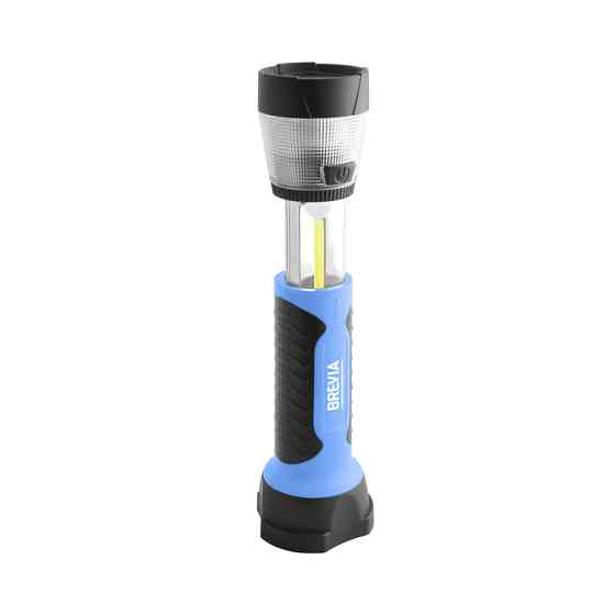 Ліхтар інспекційний Brevia LED телескопічний 3W COB+1W LED+8LED 300lm 2000mAh Львів
