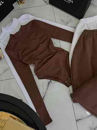 Женский базовый комплект с утеплением трехнитка на флисе Мокко, 46/48 Одесса