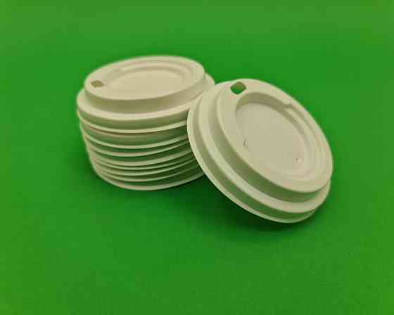 Кришка на склянку паперовий Ф71 (гар) білий Харків (100 шт.) Харків