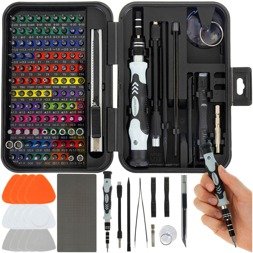 Набор прецизионных отверток 133 элемента в органайзере Bigstren (25804) Нововолынск - изображение 1