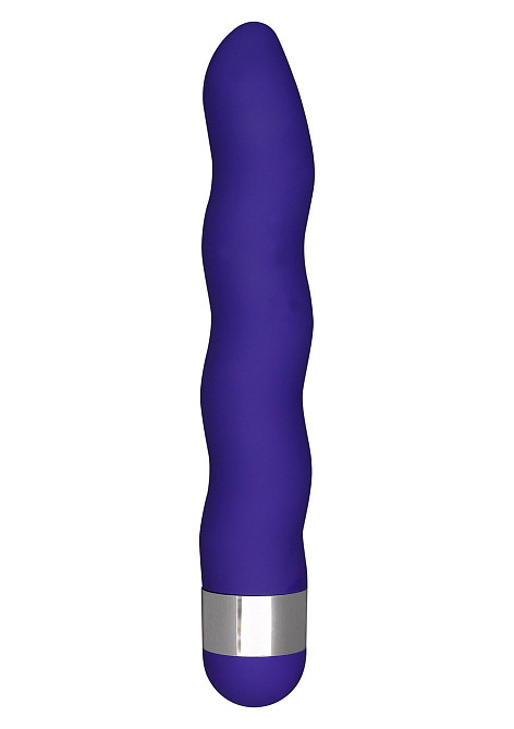 Универсальный вибратор в форме волны ToyJoy Funky Wave Viberette фиолетовый Sex Aura Киев - изображение 1