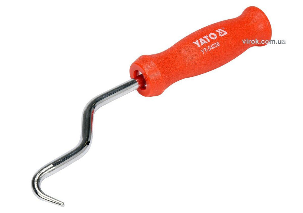 Гачок для в'язання дроту YATO : L= 210 мм, пластикова ручка [50/100] Одеса - фото 1