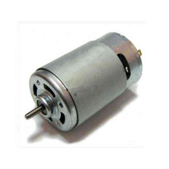 Мини электродвигатель (мотор шуруповерта) 12V 44*95 мм (вал 4 мм) Полтава