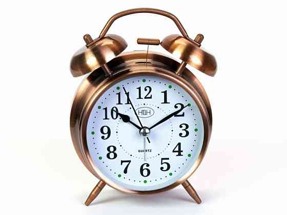 Будильник ретро Медный Janel 12 см Винница