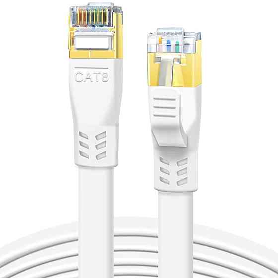 Кабель патч корд RJ45 - RJ45, Cat 8, 40 Гбіт/с, 2000 МГц, 15м Луцьк