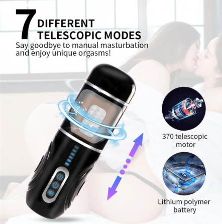 Автоматический 3D мастурбатор Gia Thrusting Cup-Hand Free Sex Aura Киев