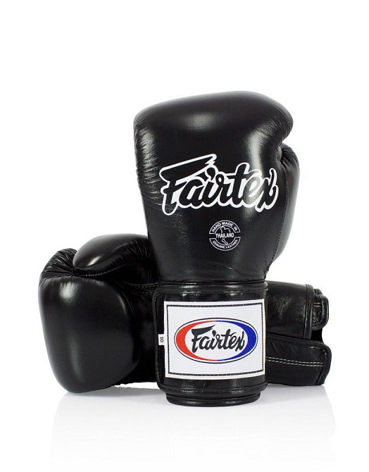 Боксерські рукавиці Fairtex BGV5 Black 10 унцій Київ - фото 8