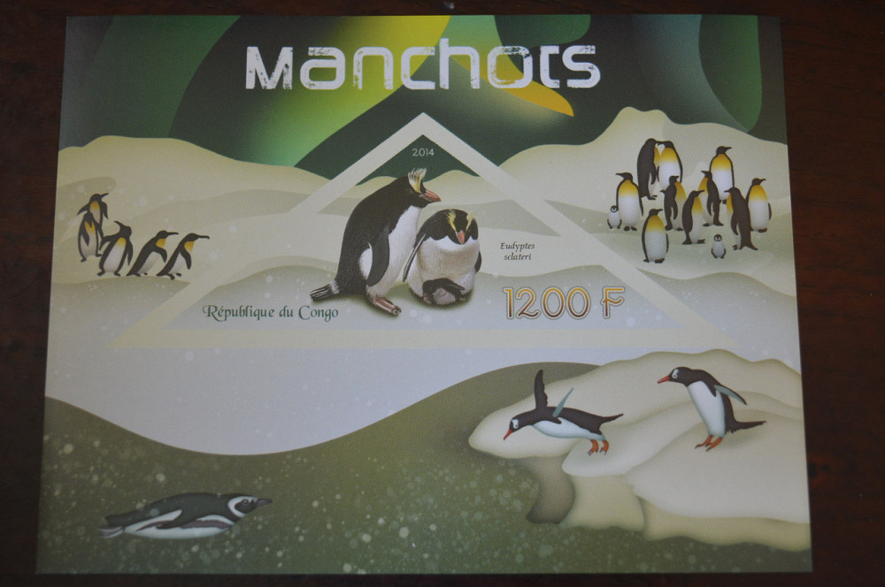 Конго. Фауна. Личности. Блок. 2014 р. (А-34) Полтава - фото 1