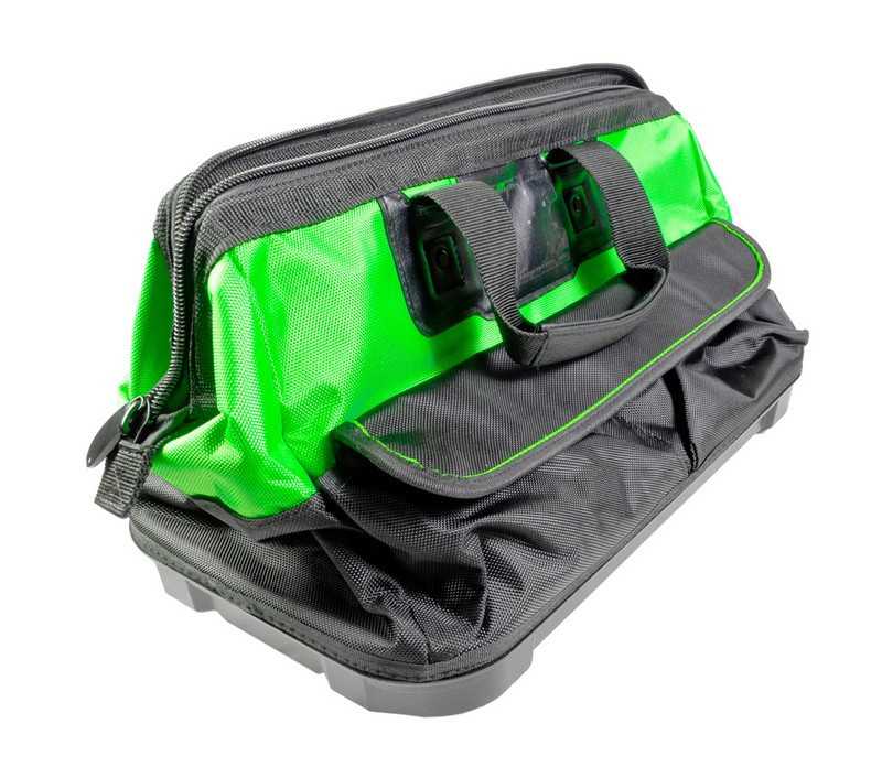 Сумка для инструмента MASTERTOOL 460х250х300 мм 8 карманов пластиковое дно 1680 DEN 79-1918 Ровно - изображение 2