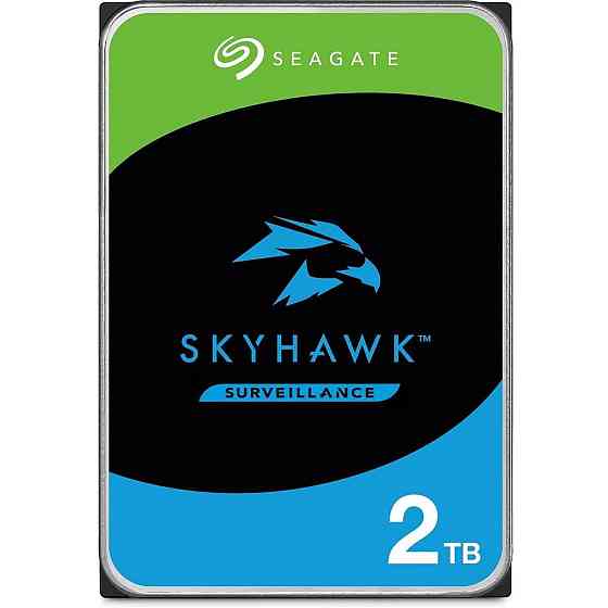 Накопичувач HDD SATA 2.0TB Seagate SkyHawk Surveillance 5400rpm 256MB (ST2000VX017) 3.5