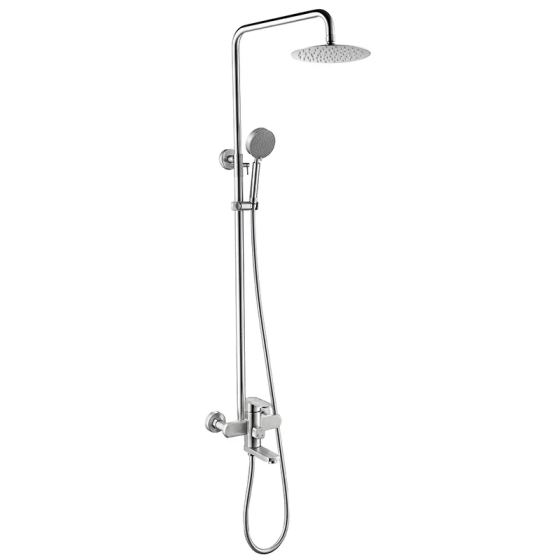 Душова колонна зі змішувачем Zerix LEB-009-J з нержавіючої сталі SUS304 Харків