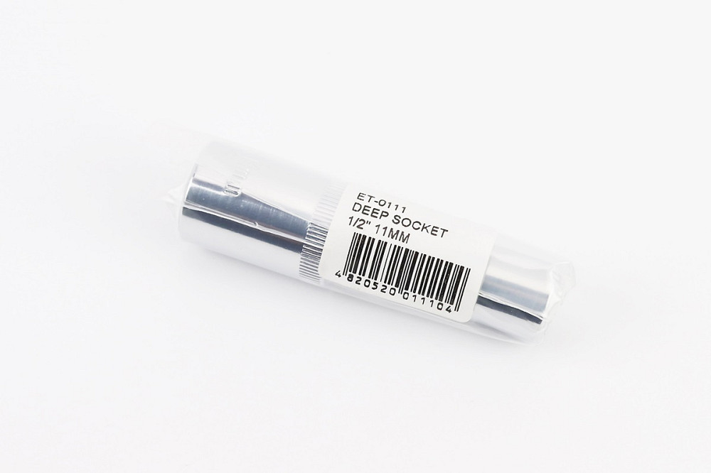 Головка торцева 6-гранна подовжена 1/2" 11х78мм CrV ET-0111 Київ - фото 2