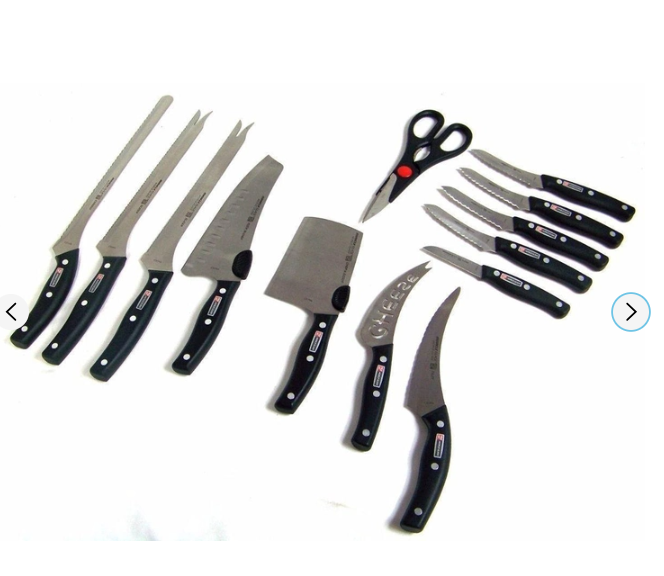 Набор профессиональных кухонных  ножей Miracle Blade нержавеющая сталь,12 ножей  ART:4361 Одесса - изображение 3