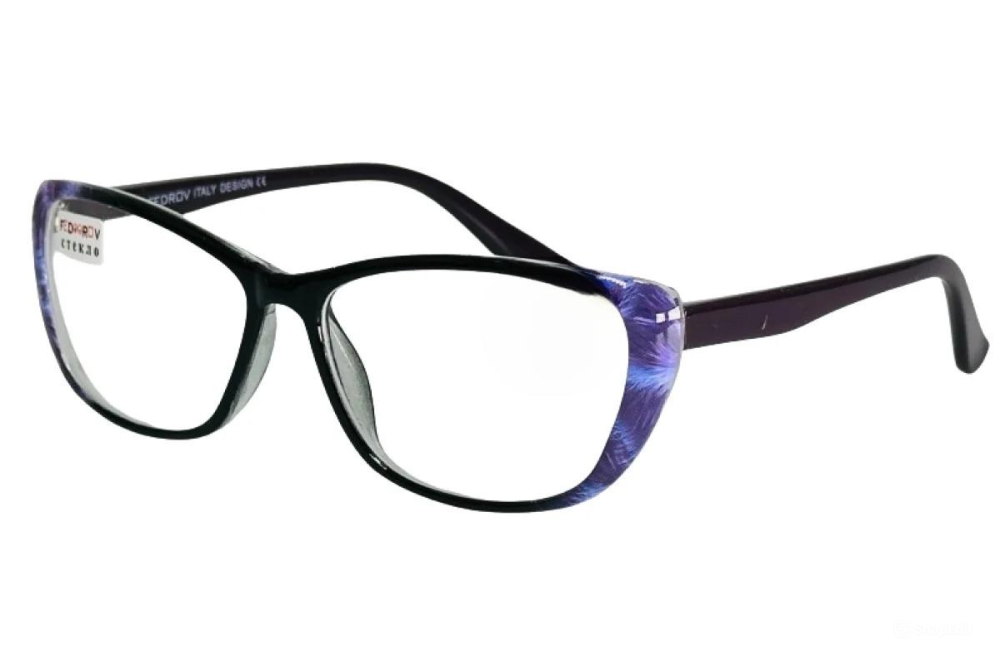 Очки для зрения  женские стекло +5.0 Луцк - изображение 1