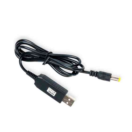 Кабель для перетворення напруги з 5V на 9V 0.5А 5.5 х 2.1 мм DC для роутера Мукачево