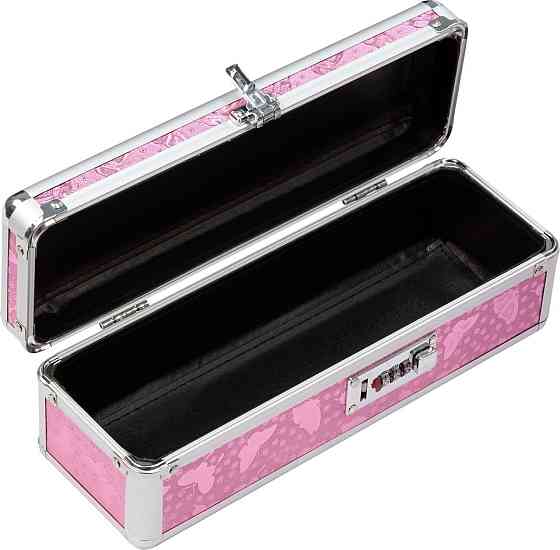 Кейс для зберігання секс-іграшок BMS Factory - The Toy Chest Lokable Vibrator Case Pink з кодовим за Sex Aura Киев