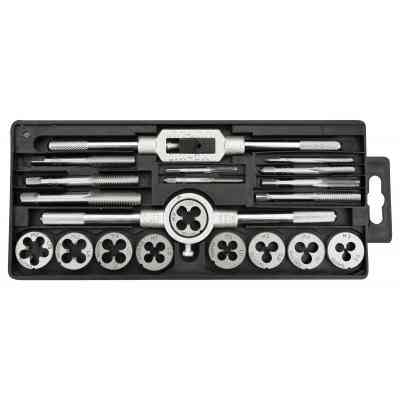 Набір інструментів Topex плашек и метчиков, M3 - M12, 20 шт (14A425) Вінниця