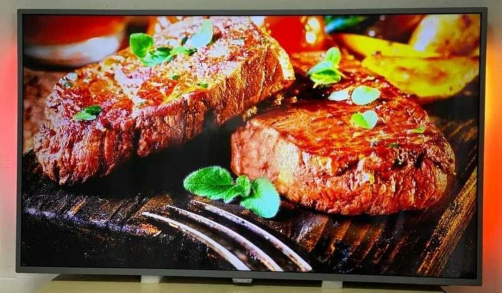 Телевізор Безрамний: 58" 4K UHD AMBlLIGHT Smart PHILIPS 58 PUS 7304. Київ - фото 3