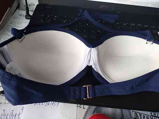 Верх для купальника push up S синій Київ