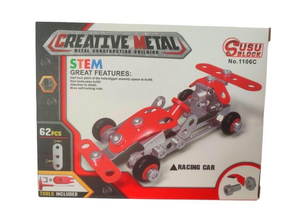 Конструктор металлический Гоночная машина Киев - изображение 1