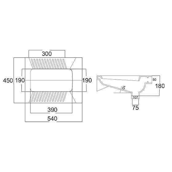 Чаша Генуя 54х45 PEARL ARAB PAN-AR-54 Київ