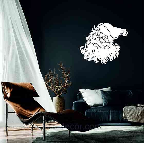 Декоративное настенное Панно «Дед Мороз», Декор на стену Киев