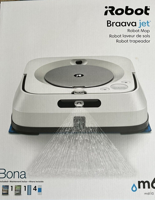 Миючий Робот пилосос iRobot Braava Jet M6 новий ! Харків - фото 5