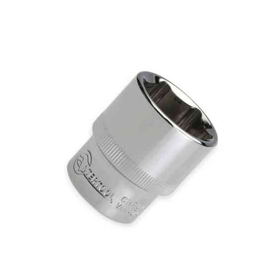 Головка торцева шестигранна 1/2 25мм CrV Мукачево