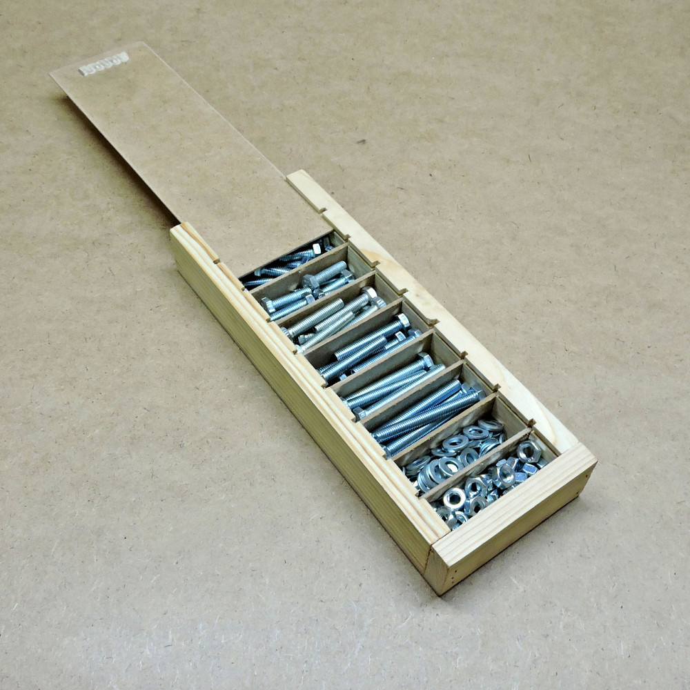 Набір 1х болтів, гайок, шайб М8 188шт Миколаїв - фото 3