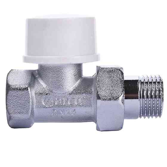 Кран радиаторный прямой ARCO 1/2″ под термоголовку 501285 TB285 M30 (000005548) Киев