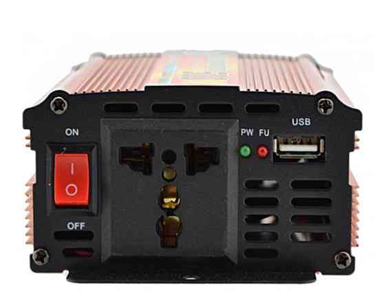 Преобразователь напряжения AC/DC UKC SSK-500W/220В + USB Инвертор Винница