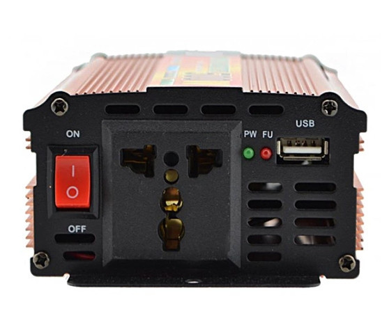 Преобразователь напряжения AC/DC UKC SSK-500W/220В + USB Инвертор Винница - изображение 4