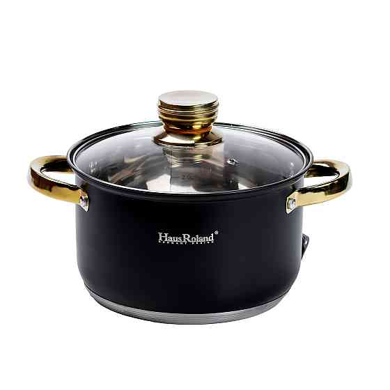 Набор кастрюль из нержавеющей стали 4 штуки 6,1/3,9/2,8/2,1 л HP33523 Киев